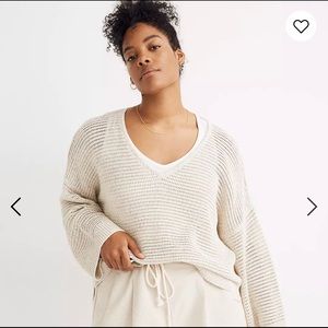 Rainbow Marled Seville Pullover Sweater